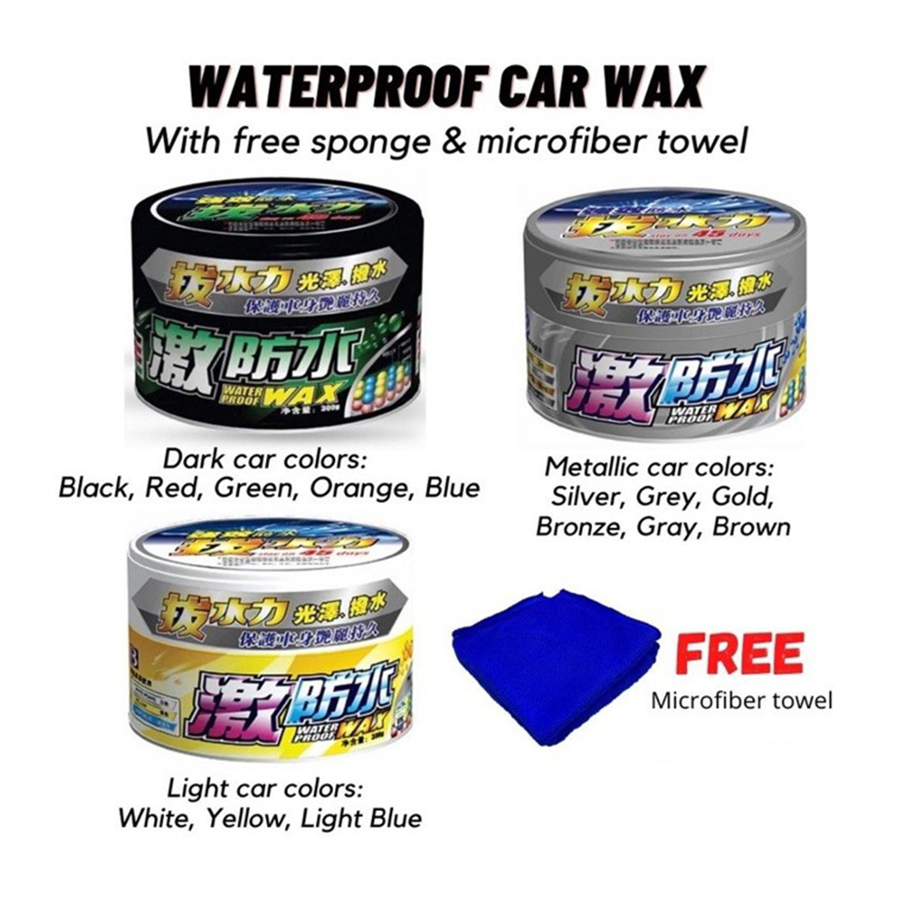 Car Scratch Repair Polishing Wax Paste - BOTNY Araba Balmumu Parlatma Macunu Kristal