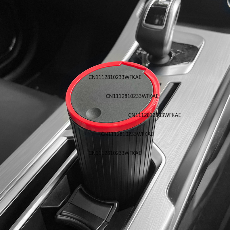 Waterproof Car Trash Can With Lid - Araba çöp kutusu, arabada çok fonksiyonlu