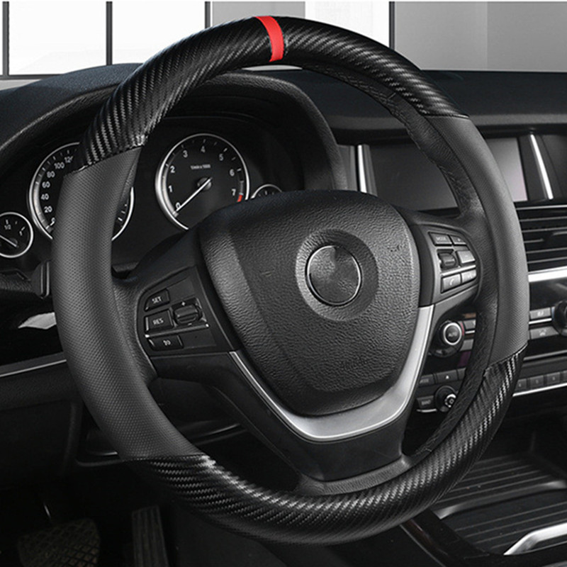 Car Steering Wheel Cover Anti Slip Breathable - Moda evrensel araba direksiyon kılıfı nefes