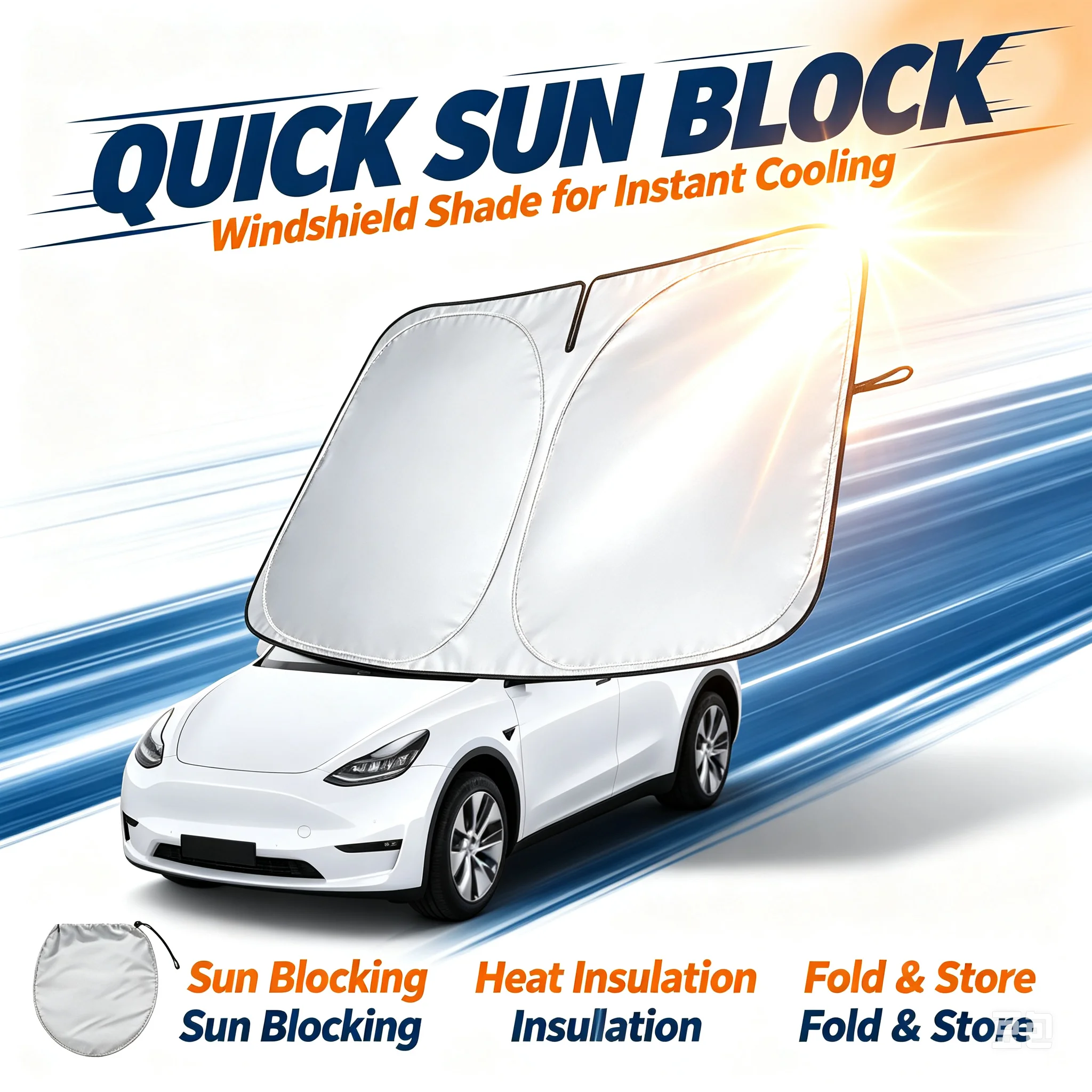 Araba Güneşliği UV Yansıma Önl - Car Sunshade Windshield Umbrella Foldable incelemesi ve fiyatı