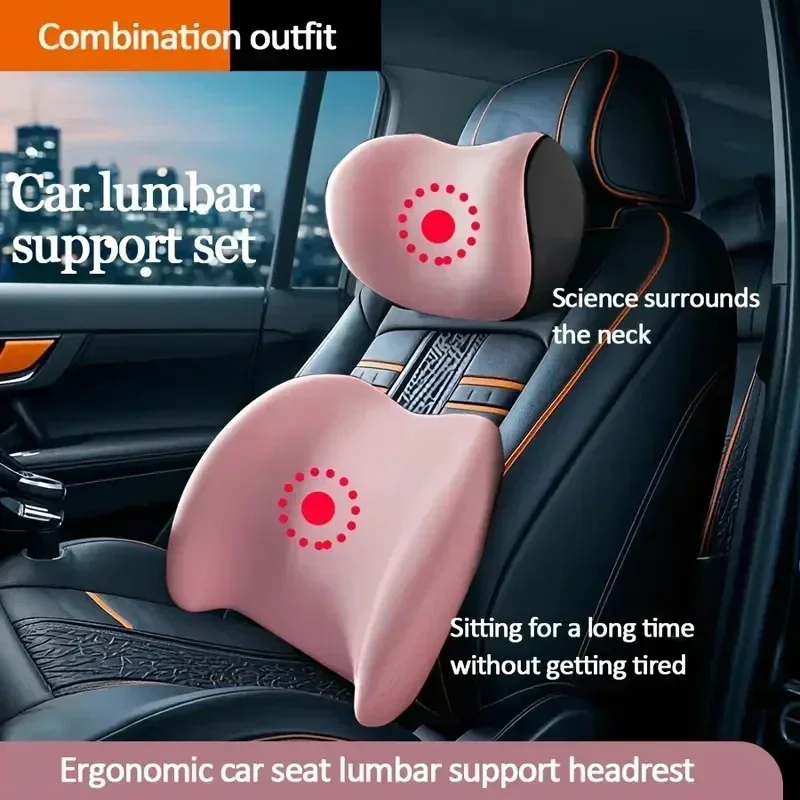 Evrensel Araba Başlığı Boyun D - Memory Foam Car Neck Pillow Lumbar Support incelemesi ve fiyatı