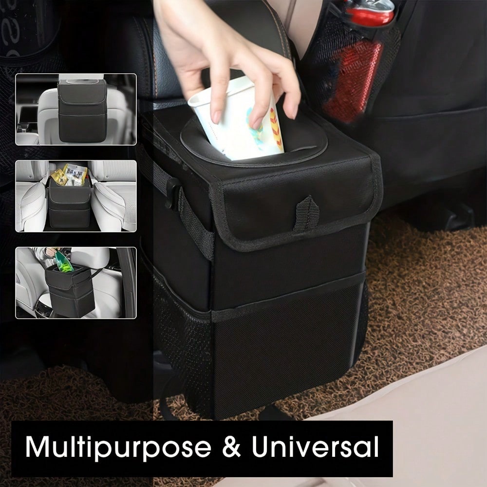 Taşınabilir Su Geçirmez Araba  - Waterproof Car Trash Can With Lid incelemesi ve fiyatı