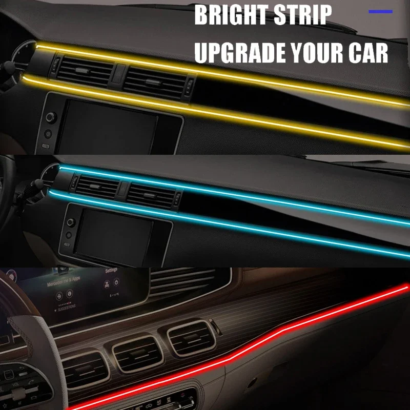 1/2/3/4/5M RGB Araç İç Ortam L - Led Ambient Interior Car Lights App Control incelemesi ve fiyatı