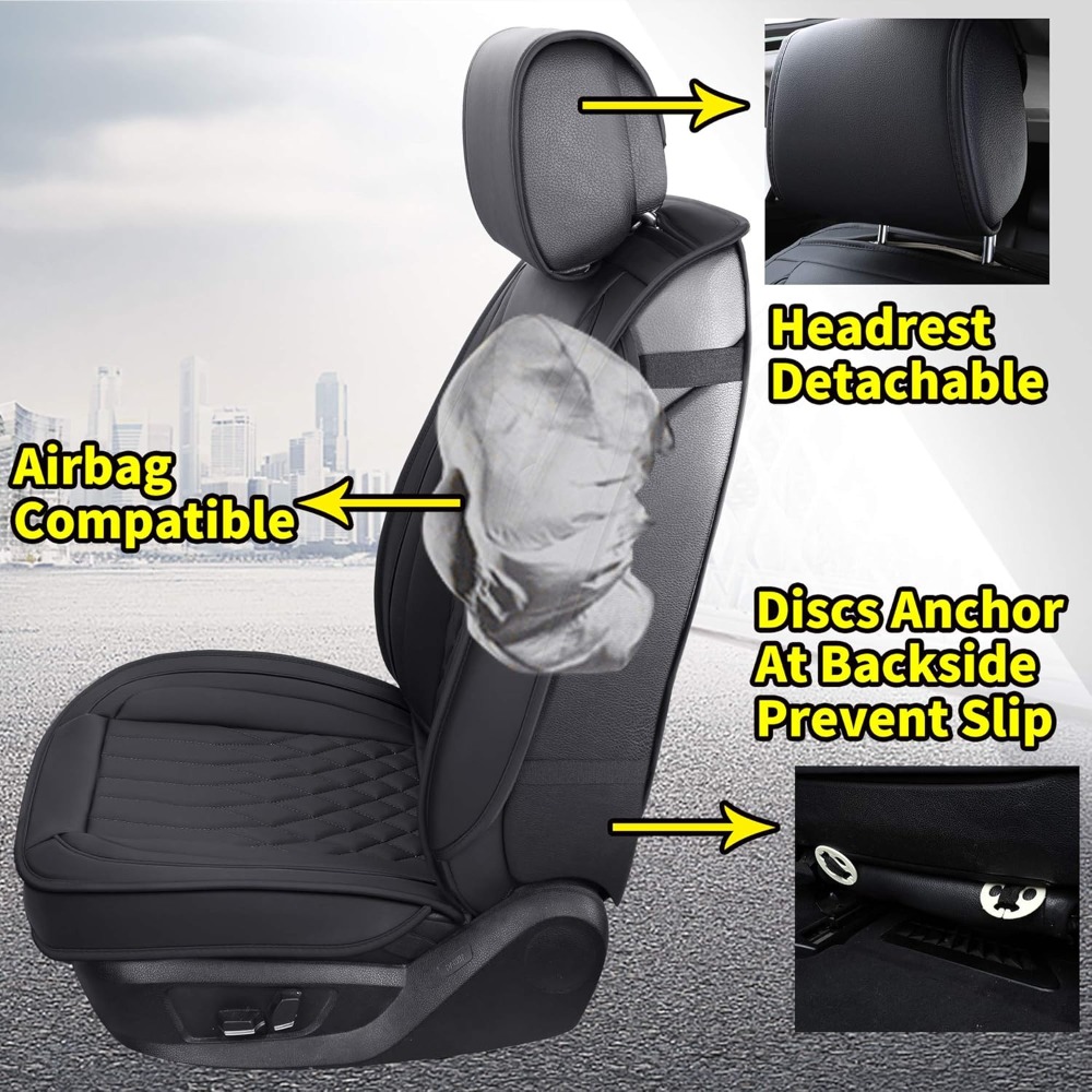 5 Adet Araba Koltuk Kılıfı Tam - Leather Car Seat Covers Full Set Universal incelemesi ve fiyatı