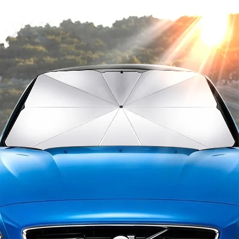 Araba güneşliği cam şemsiye ön - Car Sunshade Windshield Umbrella Foldable incelemesi ve fiyatı