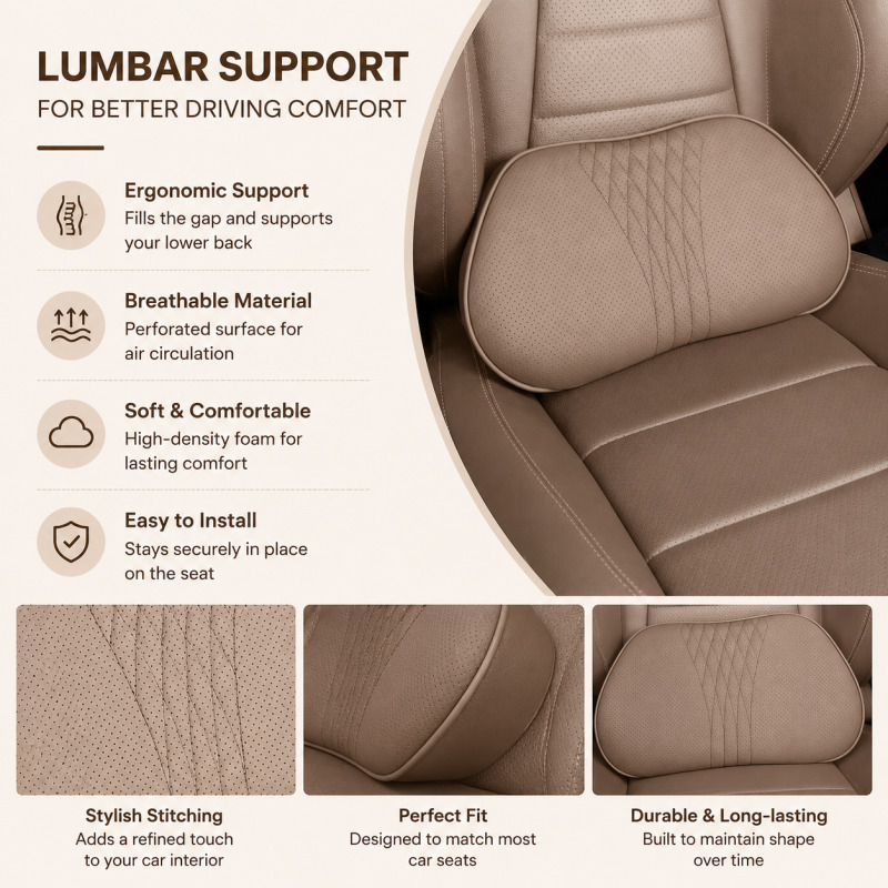 Araba Başlığı Boyun Yastığı Ha - Memory Foam Car Neck Pillow Lumbar Support incelemesi ve fiyatı