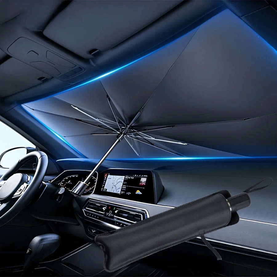 Çok Amaçlı Kullanışlı Katlanab - Car Sunshade Windshield Umbrella Foldable incelemesi ve fiyatı