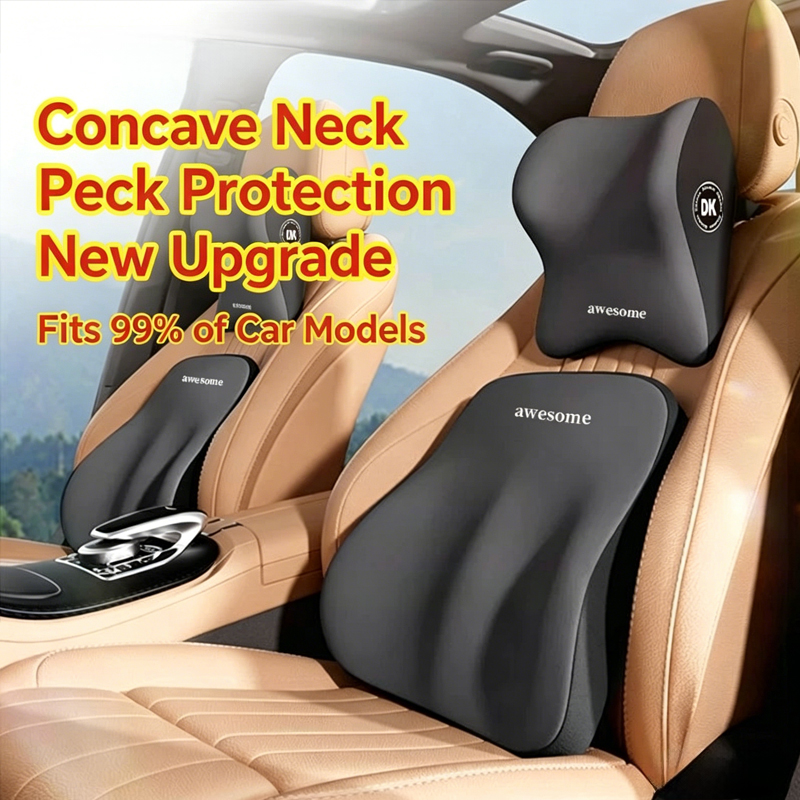 Araba Boyun Yastığı ve Bel Des - Memory Foam Car Neck Pillow Lumbar Support incelemesi ve fiyatı