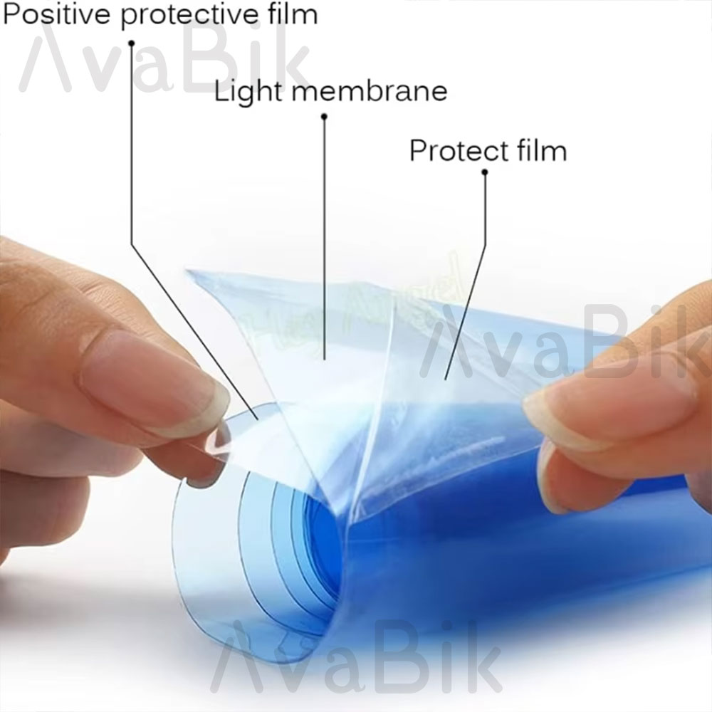 30CM Araba Farı Mavi Renk Deği - Anti Glare Car Rearview Mirror Film incelemesi ve fiyatı