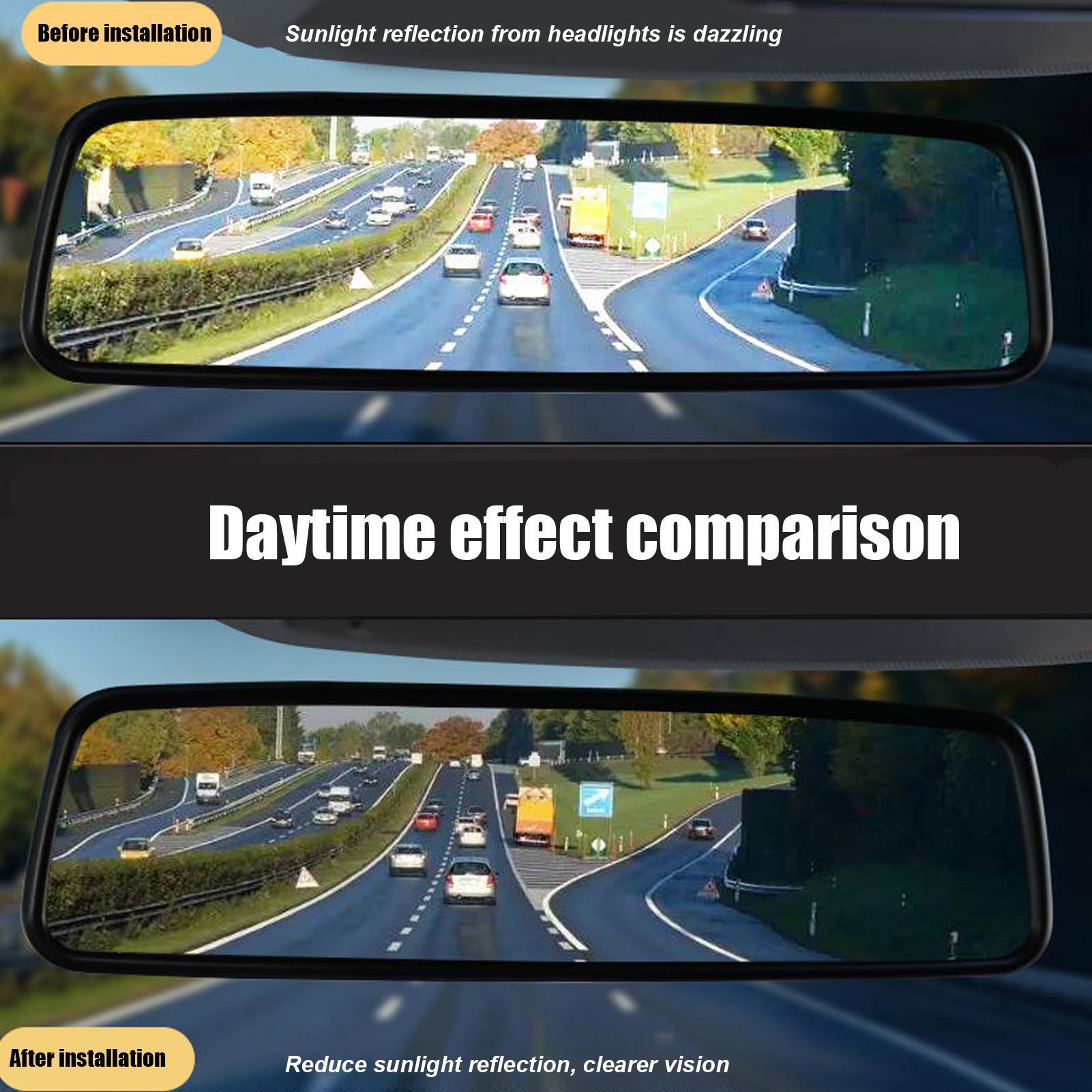 Oto İç Mekan Dikiz Aynası Parl - Anti Glare Car Rearview Mirror Film incelemesi ve fiyatı