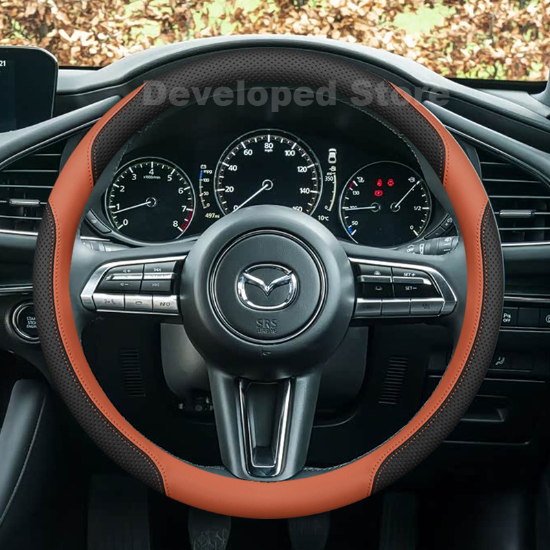 Mazda 3 Axela BP Mazda 3 Skyac - Car Steering Wheel Cover Anti Slip Breathable incelemesi ve fiyatı