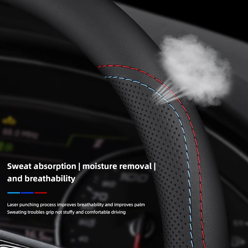 1 Adet Napa Deri Araba Direksi - Car Steering Wheel Cover Anti Slip Breathable incelemesi ve fiyatı